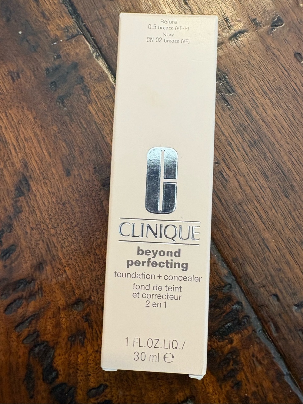 New Clinique beyond perfecting foundation concealer